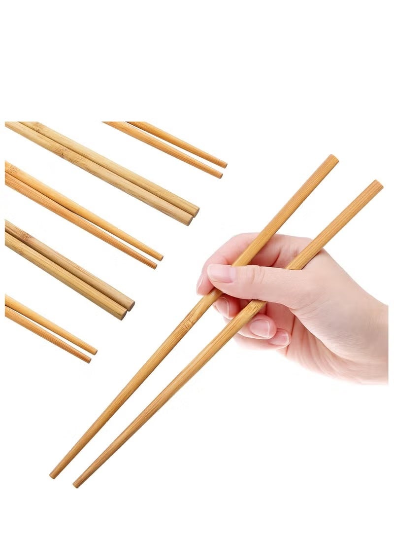 Generic Bamboo Chopsticks – 10 Pcs | Reusable Eco-Friendly Eating Sticks for Sushi, Noodles & Asian Dishes - Image 4