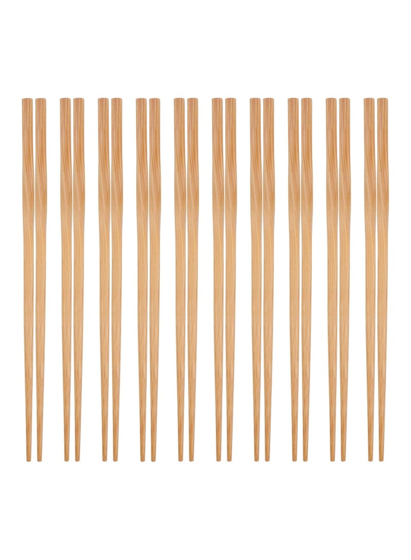 Generic Bamboo Chopsticks – 10 Pcs | Reusable Eco-Friendly Eating Sticks for Sushi, Noodles & Asian Dishes - Image 1