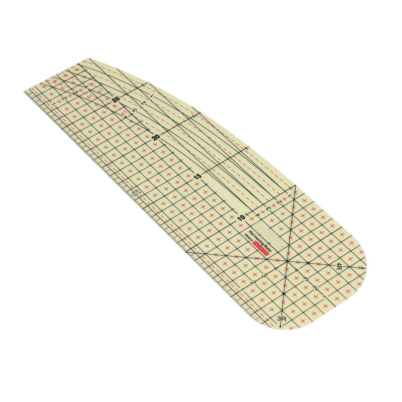 Hot Hem Ruler 160℃ Heat Resistant Plastic - Soft Sturdy Reusable Hot Ironing Ruler for Sewing Quilting Fabric DIY Projects - Image 4