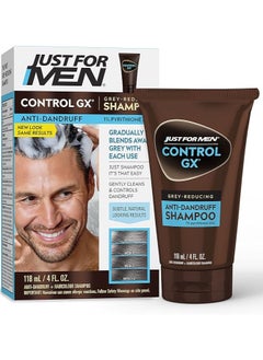 شامبو Control Gx Grey Reducing Dandruff، 4 أونصة (118 مل)