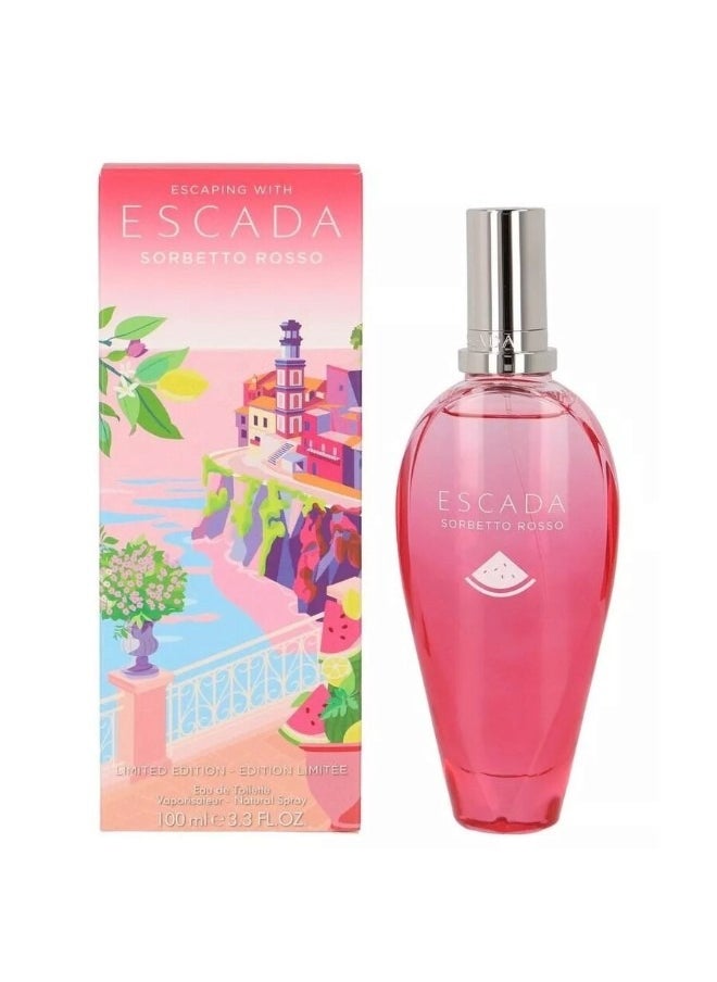 ESCADA Escaping With Escada Sorbetto Rosso Limited Edition EDT 100ml 