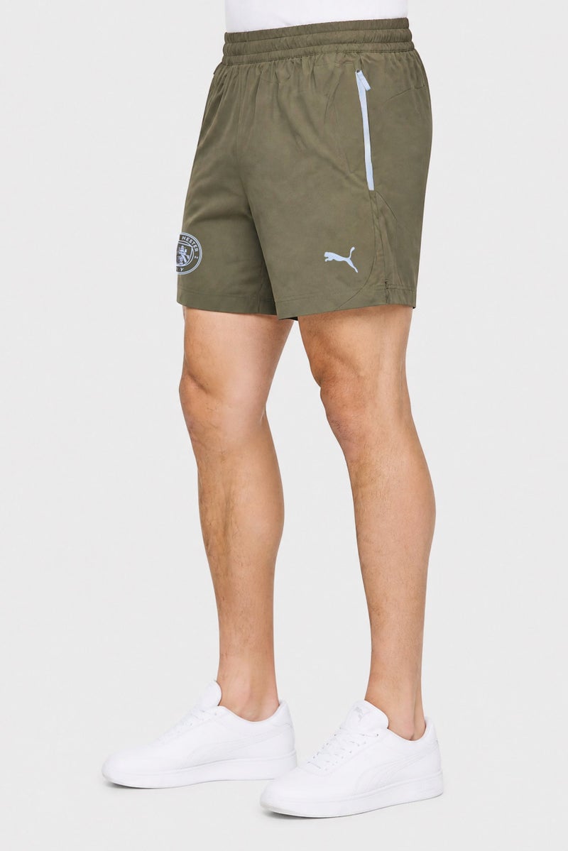 PUMA Men Sportswear Fit Football Shorts, Olive - Image 4