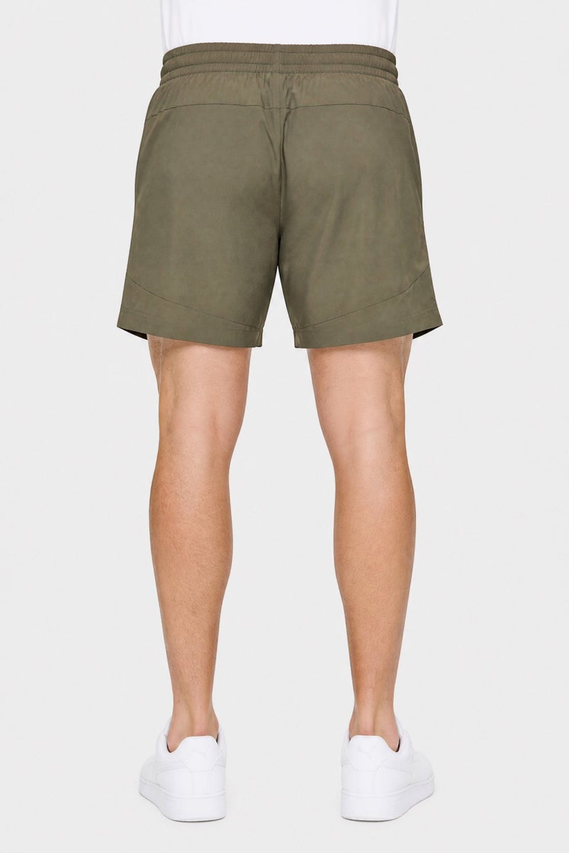 PUMA Men Sportswear Fit Football Shorts, Olive - Image 3