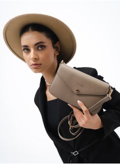 David Jones David Jones- Cross Body Envelope Bag for Women model cm6120c- The perfect simple evening bag for dates and gathering- Envelope leather bag for All  - Image 2