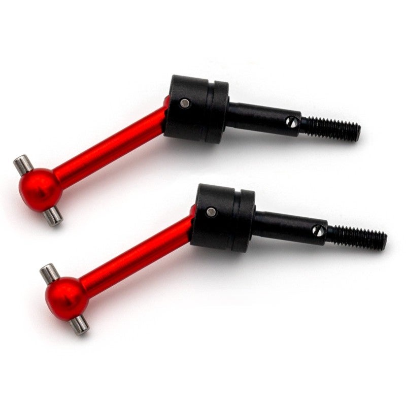 CVD Drive Shaft: Red Aluminum Alloy - Exquisite Workmanship Remote Control Dogbone Joint for 1/10 On-Road Remote Control Car Enthusiasts - Image 3