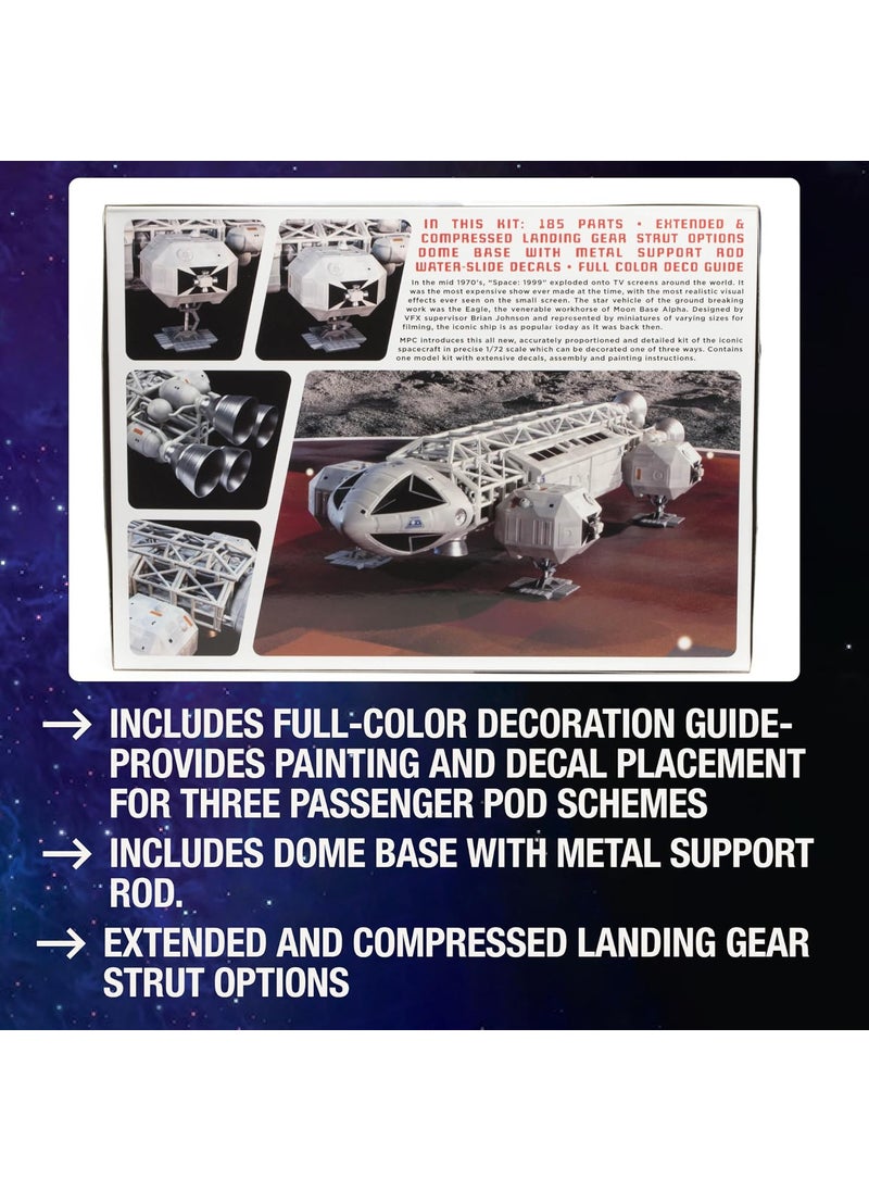 MPC Space1999 Eagle Transporter 172 Scale 14 Long Space Ship Replica Model Kit MPC913