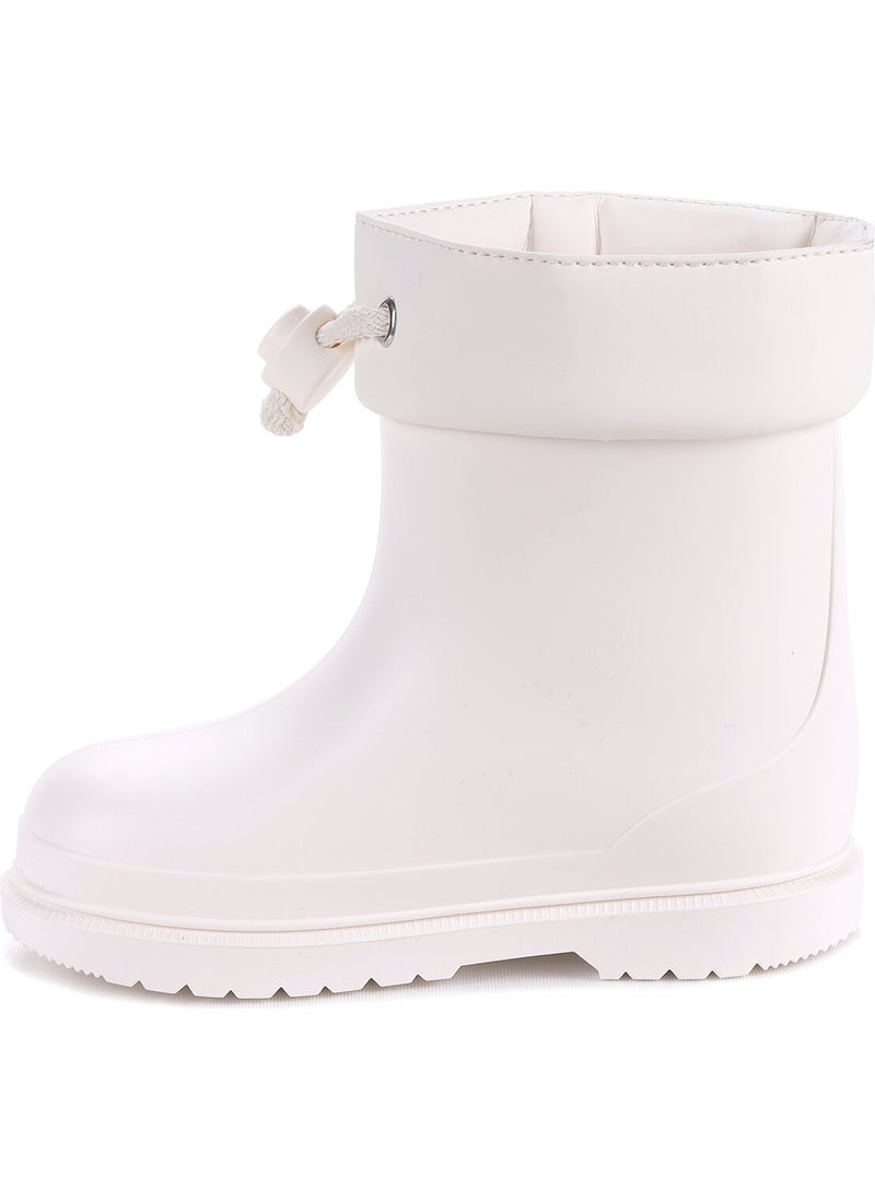 Igor - W10257 Bimbi Euri Girls/Boys Waterproof Rain Snow Boots White - Image 1