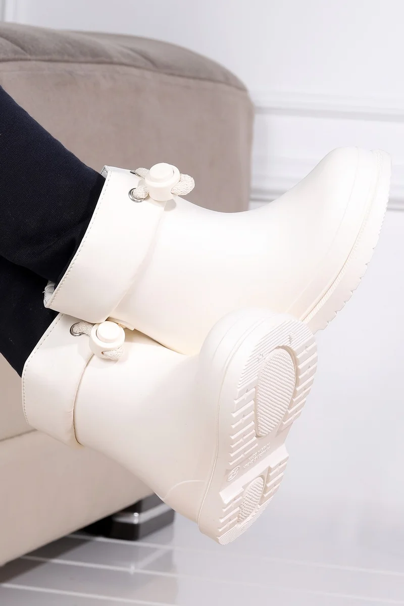 Igor W10257 Bimbi Euri Girls/Boys Waterproof Rain Snow Boots White
