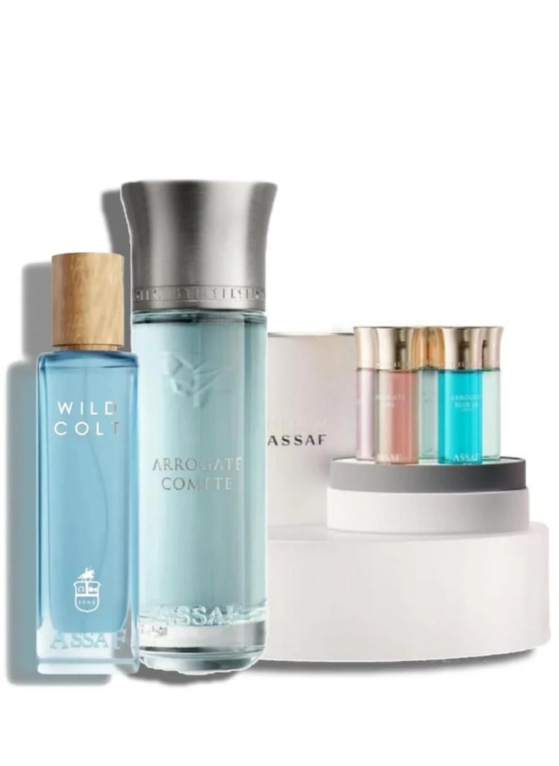 ASSAF Aroquet Comet perfume package from Assaf 