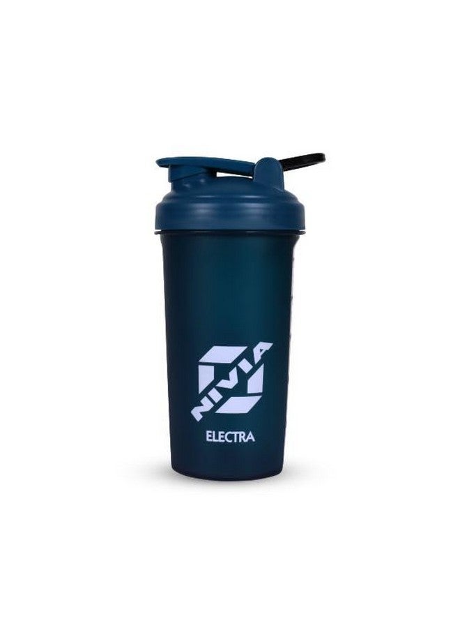 Nivia Electra Sports Shaker, BPA Free, Gym Workout, Running, BPA Free, Leakproof, Exercise Shaker - 700ML (Blue) - Image 1
