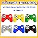 Oitnlaughter 18 PCS Video Game Birthday Party Favors Gamer Squishy Toy Video Game Controller Shaped Stress Relief Toys Goodie Bag Classroom Prizes Birthday Party Supplies - Image 4