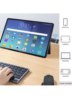Sweet seven قطعتان من محول USB-C إلى USB 3.1 الجيل الثاني لنقل البيانات عالي السرعة يصل إلى 10 جيجابت في الثانية من النوع C ذكر إلى USB-A أنثى لجهاز MacBook Pro PC iPad Air والمزيد - متوافق مع OTG  - Image 3
