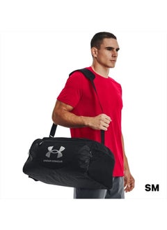 UNDER ARMOUR Unisex-Adult Undeniable 5.0 Duffle , Black (001)/Metallic Silver , Medium  - Image 4