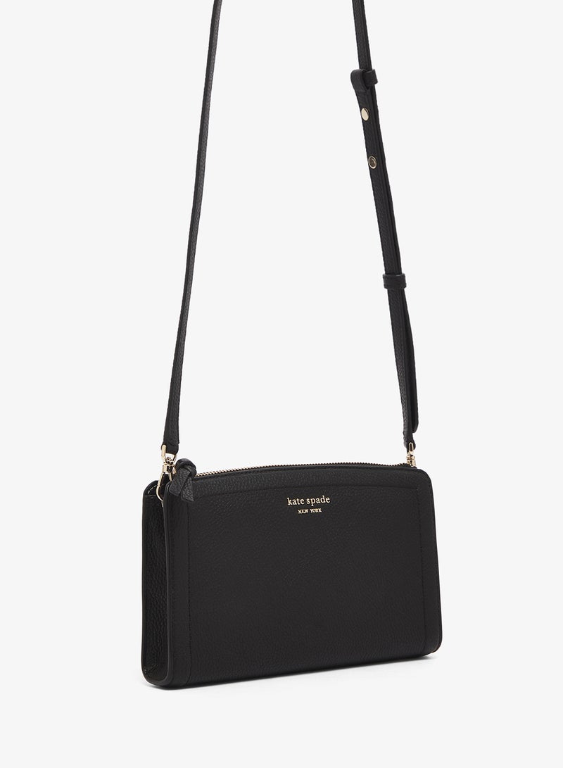 كيت سبيد حقيبة كروس بودي بتفاصيل شعار - Image 3