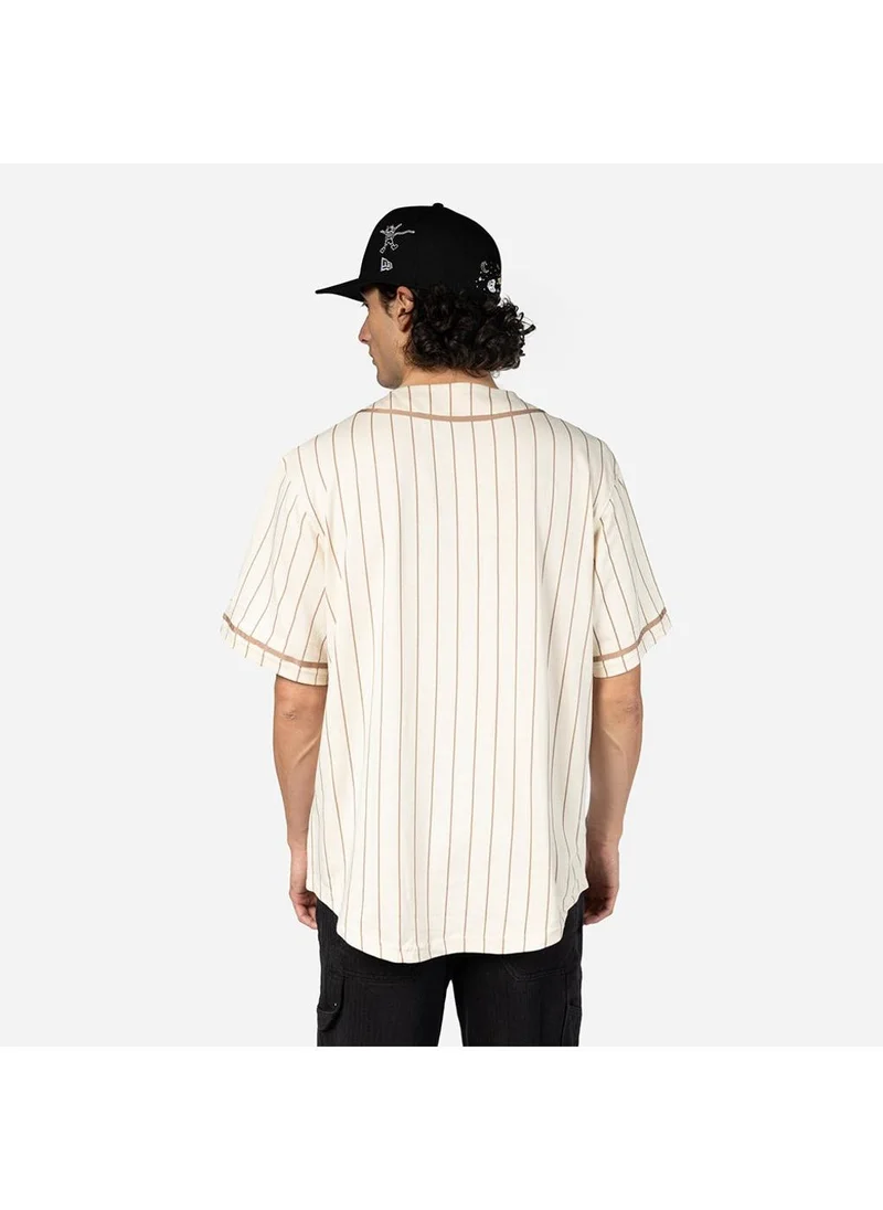 نيو ايرا Pinstripe Logo Jersey