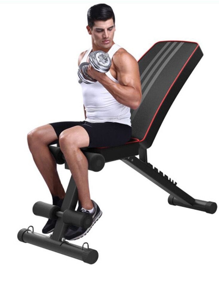 Generic Professional Multifunction Adjustable Weight Bench with an Extreme Elastic Rope  - Image 2
