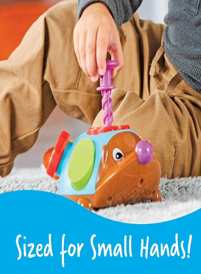 Learning Resources Learning Resources Spike the Fine Motor Hedgehog Fidget Friend -Ages 18+ months Fine Motor and Sensory Play Toy,Educational Toys for Toddlers, Toddler Montessori Toys - Image 3