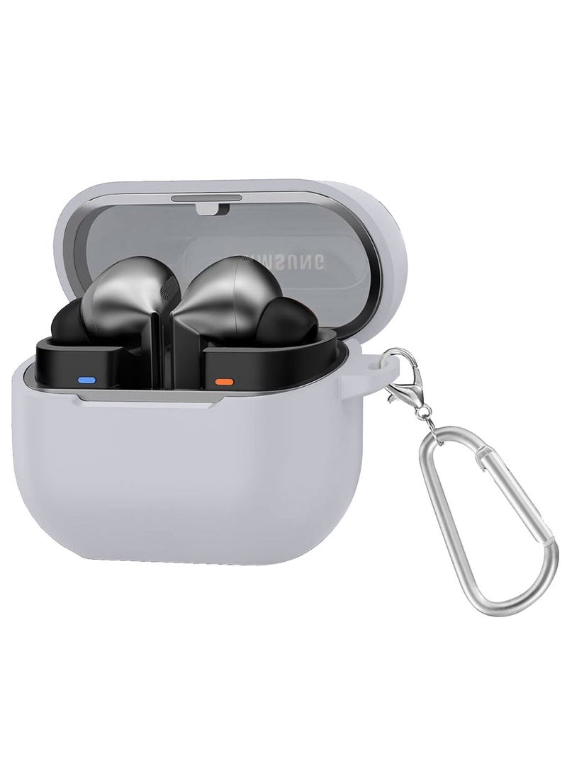 CATANES ( for Galaxy Buds 3 Pro / Buds 3 ) Case, Premium Silicone Case with Carabiner Shockproof Soft Silicone Protective Case for Men,Women - Image 1