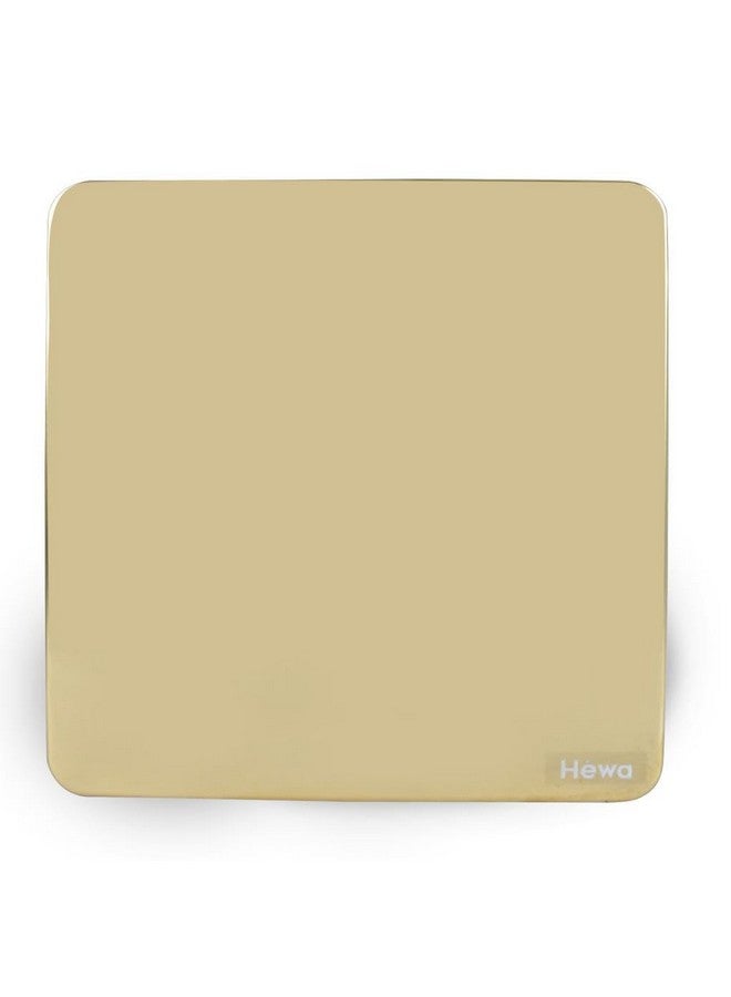 HEWA Casa 6 inch 150mm (round) High Speed Copper Exhaust fan for Bathroom Kitchen Office with Bird Guard (GOLD STEEL) - Image 2