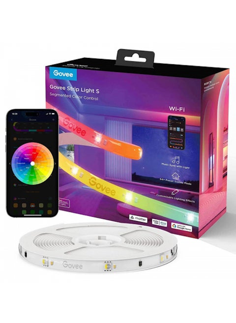 Govee Strip Light S Segmented Color Control 10m
