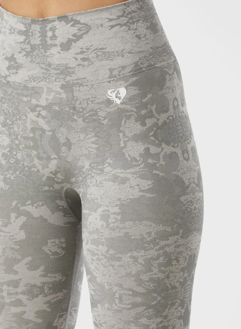 Womens Best Camo Seamless Cycling Shorts
