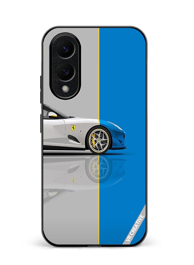 VR CREATIVE Protective Case Cover For Samsung Galaxy S25 Edge Car Design Multicolour
