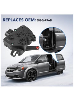 SYOSI Left Driver Side Sliding Door Lock Actuator fit for Chrysler Town & Country Dodge Grand Caravan 2008 2009 2010 2011 2012 2013 2014 2015 2016 2017 2018 2019 2020，Replace 5020679AB  - Image 4