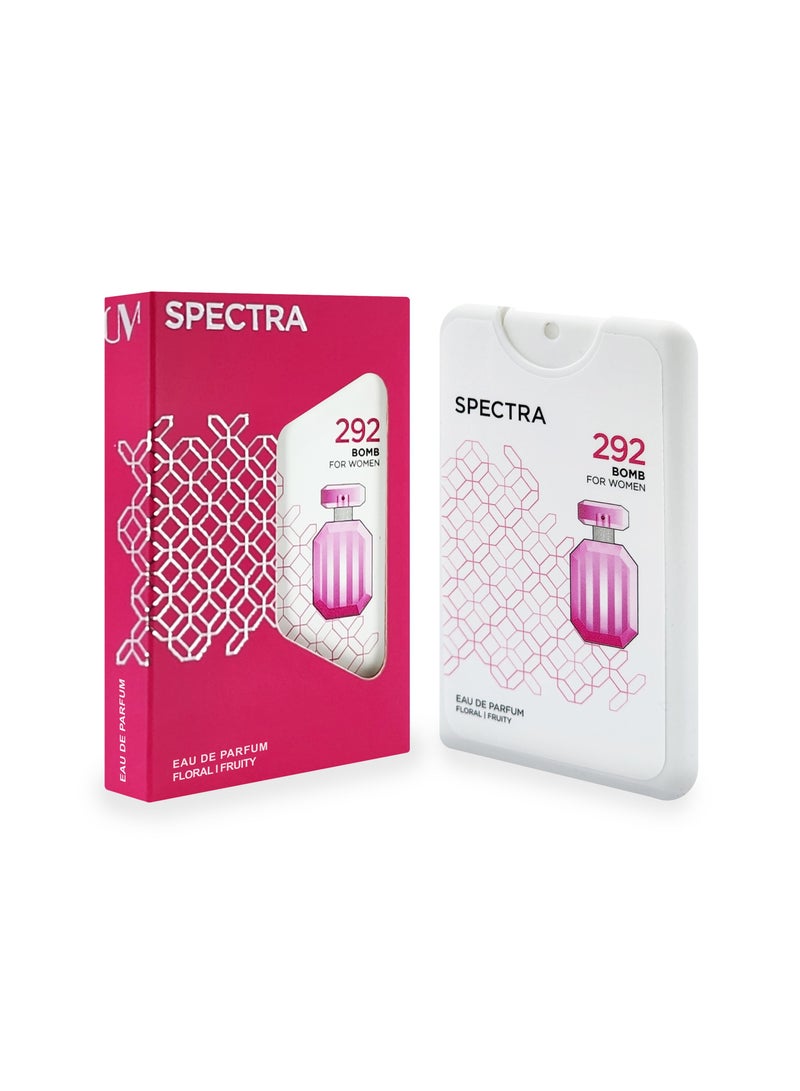 Spectra Pocket 292 Bomb Eau De Parfum For Women - 18ml - Image 1