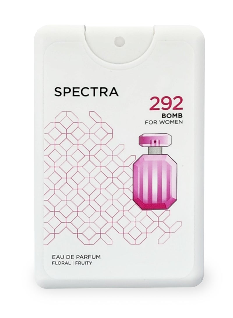 Spectra Pocket 292 Bomb Eau De Parfum For Women - 18ml - Image 2