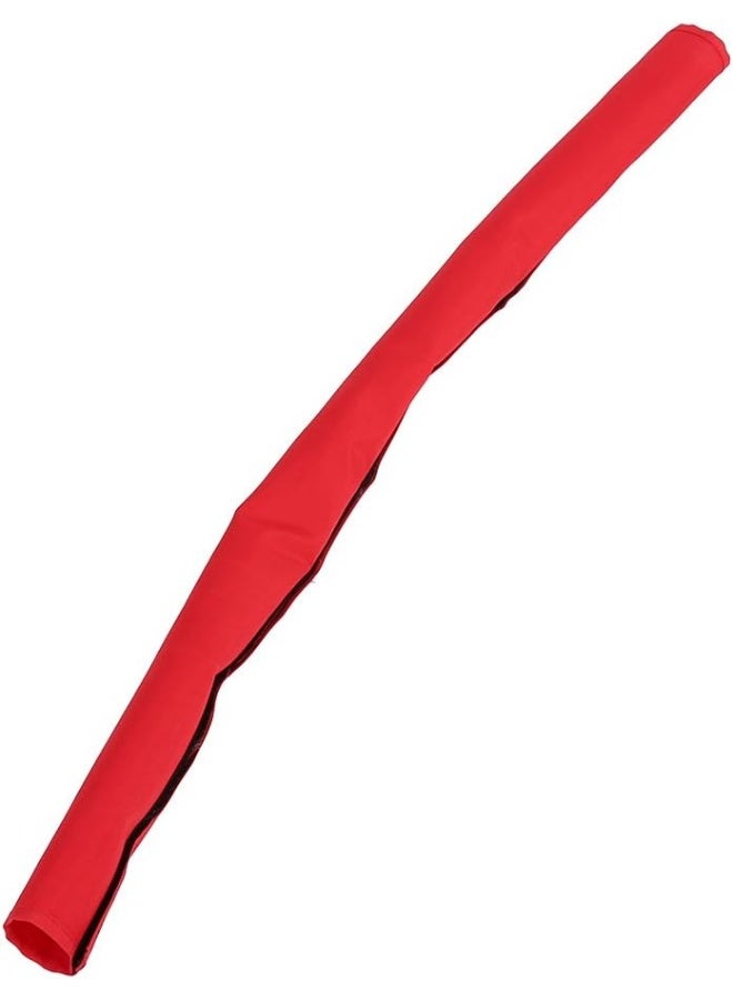 GLOGLOW (Pack of 2) Baby Pushchair Stroller Handle Bar Cover Infant Toddler Pram Bumper Bar Dust-Proof Handle Sleeve(Red) - Image 1