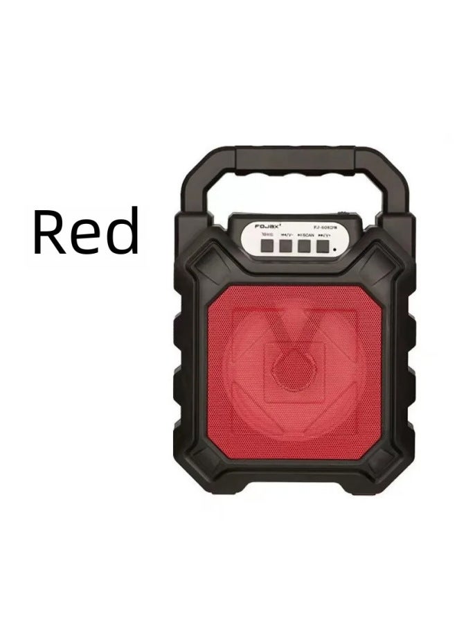 Neutral New 668 Bluetooth Audio Square Dance Portable Speaker Outdoor Subwoofer Wireless Lights - Image 4