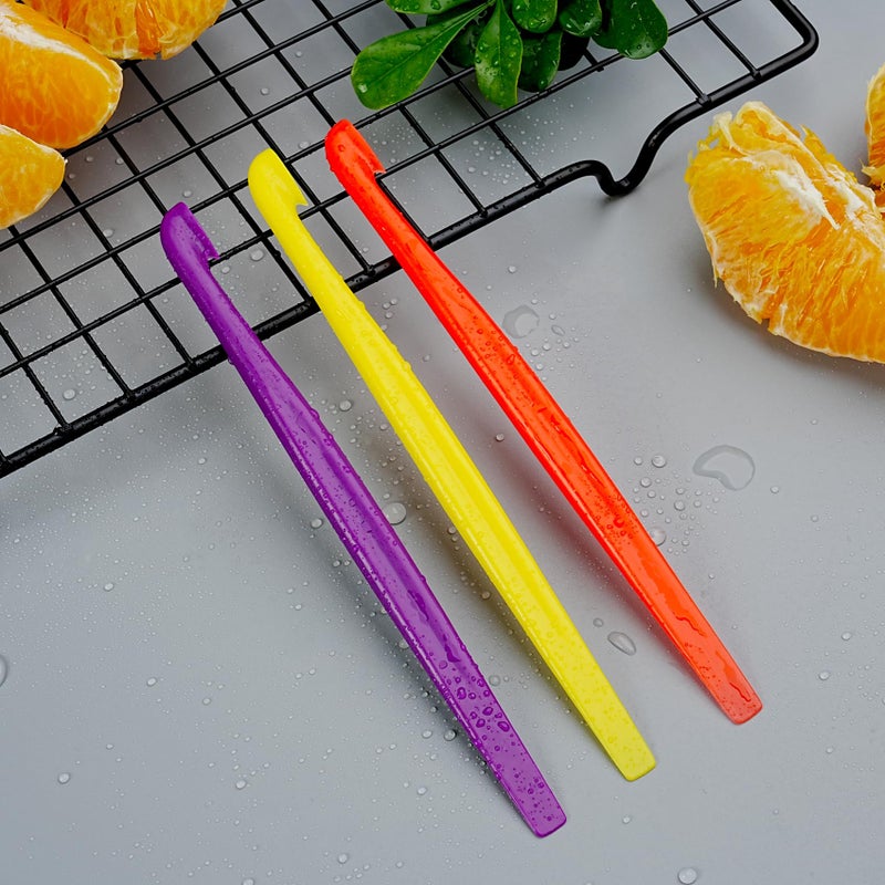 NewTalent New Talent 6 Orange Peeler Set Orange Peeler Easy Open Citrus Lemon Citrus Peeler Cutter Vegetable Slicer Fruit Tools Kitchen Gadgets(Neon Bright Color) - Image 3