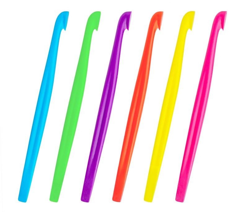 NewTalent New Talent 6 Orange Peeler Set Orange Peeler Easy Open Citrus Lemon Citrus Peeler Cutter Vegetable Slicer Fruit Tools Kitchen Gadgets(Neon Bright Color) - Image 1