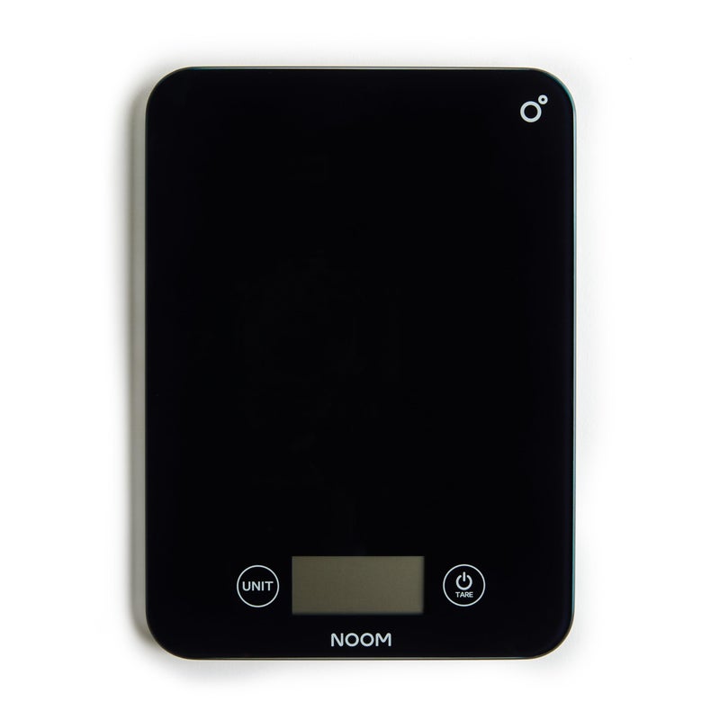 Noom Digital Kitchen Scale: Accurate Precision, LCD Display for Clarity, Stylish Black, Blue, or Off-White. Battery Included for Seamless Operation. (Black) - Image 1