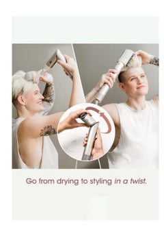 Shark FlexStyle Air Styling & Drying System, 5 in 1 Hair Dryer Curly Brush & Multi-Styler with Auto-Wrap Curlers, Paddle Brush, Oval Brush, Concentrator Attachment  - Image 5