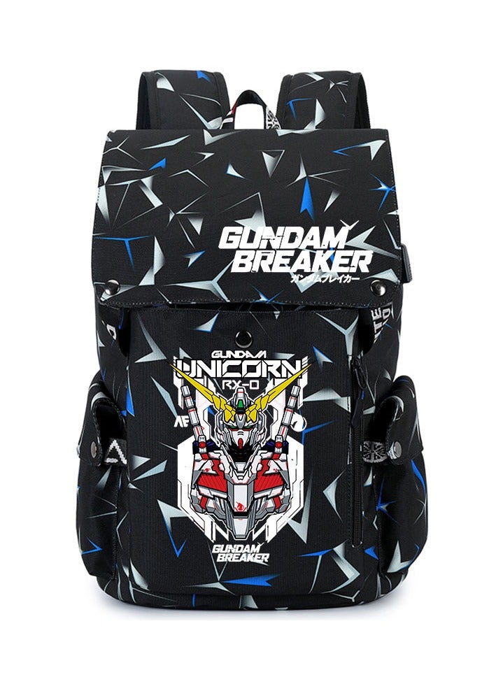 Anime co-branded Schoolbag Male College Student Casual Junior High School Student Backpack Computer Bag 29*17*43cm