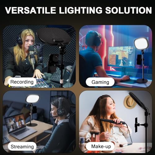 Nobilight LED Key Light for Video Shooting & YouTube with Tripod Stand (1 Year Warranty) | 5 Color Modes, 1455 Lumens, CRI 95+, USB Powered Professional Light for Content Creation, Streaming & Zoom - Image 4