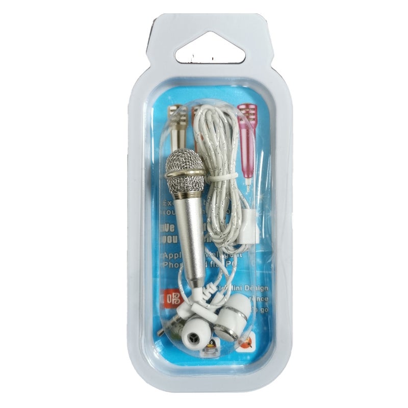 National Karaoke Microphone Mini Microphone Handheld Singing Microphone Mobile Phone Condenser Small Microphone - Image 1
