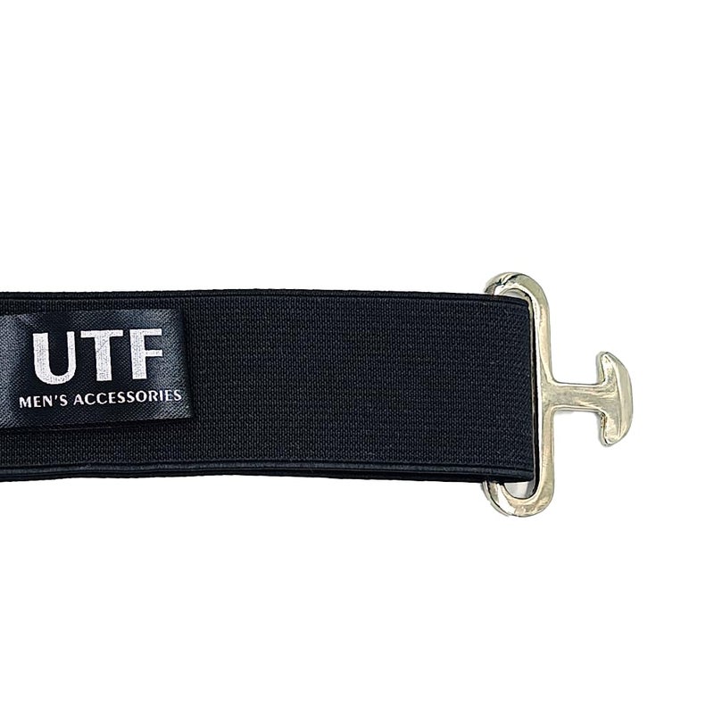 UTF Store UTF Men's Cummerbund Set - Bow Tie (Pretied), Pocket Square & Cufflinks | Formal Wear for Wedding, Party & Business - Image 4