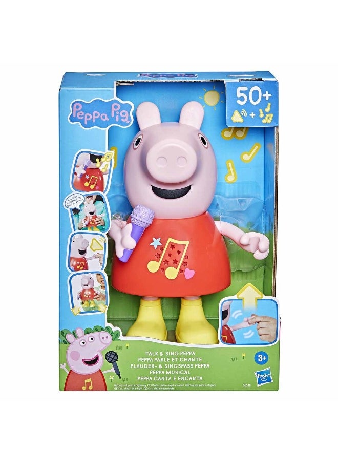 Peppa Pig Peppa Pig Talk & Sing Peppa Doll (20.32 cm)  - Image 1