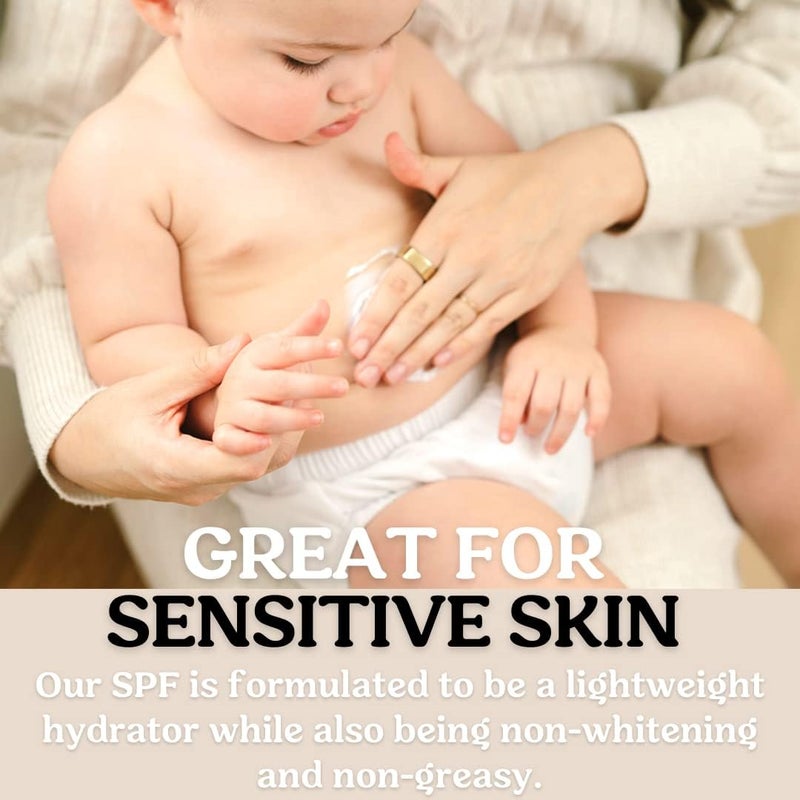 Roe Wellness- Baby Mineral Sunscreen SPF 30 | Non-Greasy, Reef Safe, Paraben-Free - Image 2