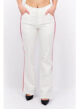 Women High Rise Solid Flared Pant, White - pzsku/Z5A7EB6D5137DF4160C04Z/45/_/1726109415/1cec3e0b-437b-419e-ac30-42a89f328671