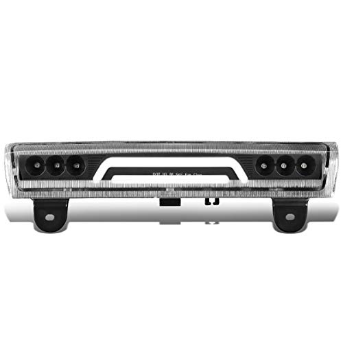 DNA MOTORING 3BLGMCD003DLEDBK Black Housing 3D LED High Mount 3rd Third Brake Light Compatible with 0006 Suburban 1500 2500 Tahoe 0006 Yukon XL 1500 2500 - Image 1