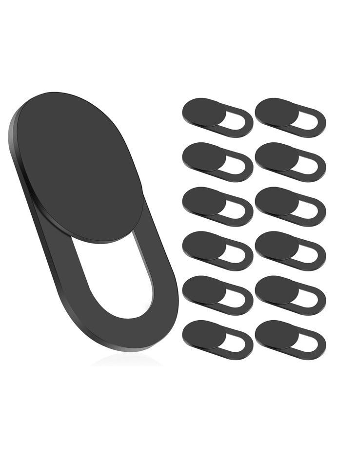 12 Pack Laptop Camera Cover Slide,Ultra-Thin Webcam Cover Compatible with Laptop Computer Smartphone,Sliding Blocker Cover Protect Your Privacy Security - Image 1