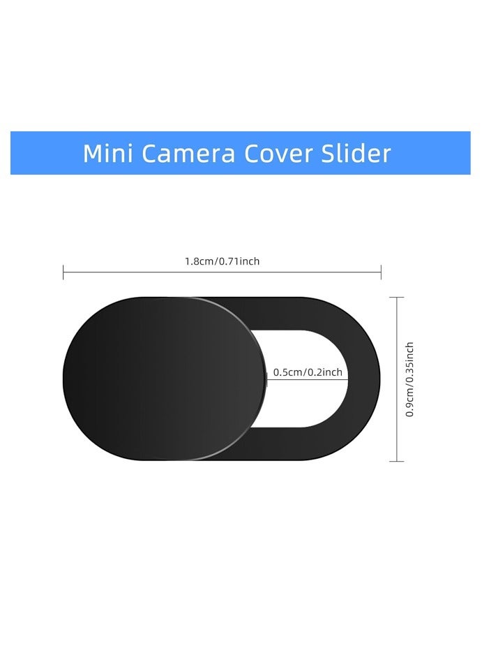 12 Pack Laptop Camera Cover Slide,Ultra-Thin Webcam Cover Compatible with Laptop Computer Smartphone,Sliding Blocker Cover Protect Your Privacy Security - Image 2