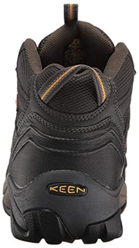 KEEN Utility أحذية العمل المتوسطة الارتفاع للرجال من كين يوتيليتي، رأس رمادي/زيتوني، 10.5 US - Image 4