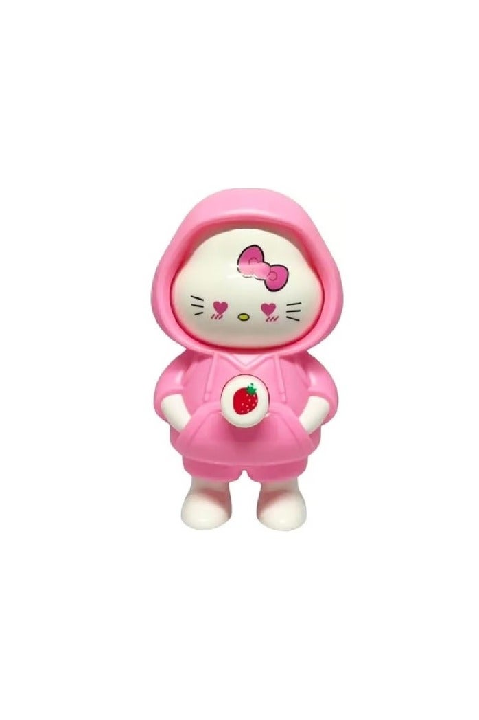 Keychain Face Changing Toy Key Holder Cartoon Hello Kitty Character Keychain for Gift and Decor  - Image 1