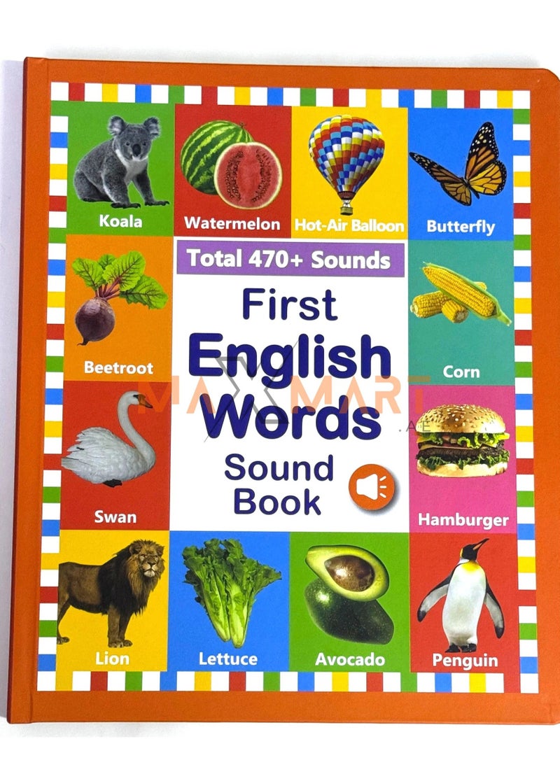 Houmt - Interactive Sound Book for Toddlers, Set of 4 Preschool Educational Sound Books for Kids Learn & Play with Fun Interactive Talking Book - Image 1