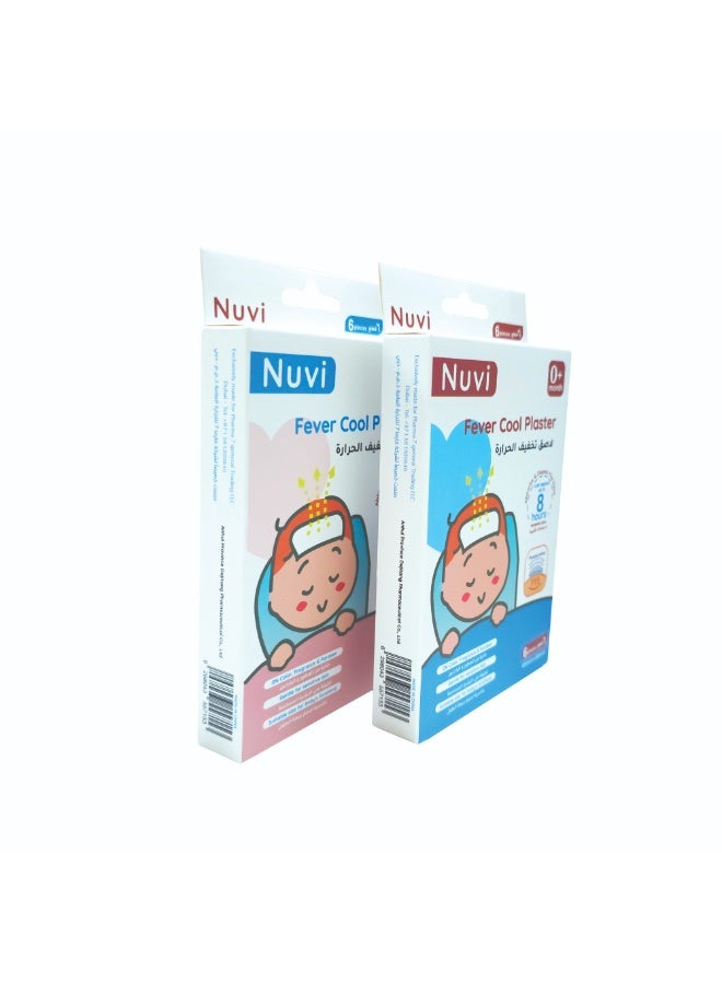 نوفي ضمادة نوفي فيفر كول 6 قطع 0m+، 45 مم × 80 مم للطفل - Image 5