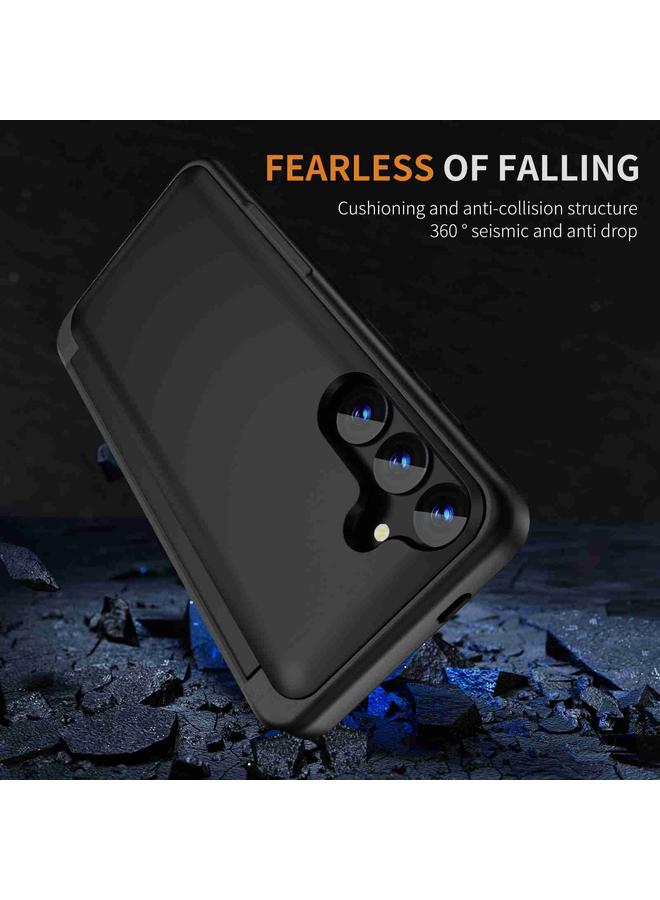 اس-توب جراب لهاتف Samsung Galaxy S23 FE 5G جراب هاتف 3 في 1 مع حامل قابل للطي - Image 4